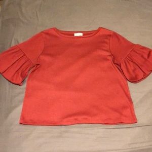 Cute Burnt Orange Cupio Top